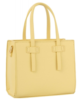 Fashion Boxy Satchel Crossbody Bag JY-0435-M  TAN